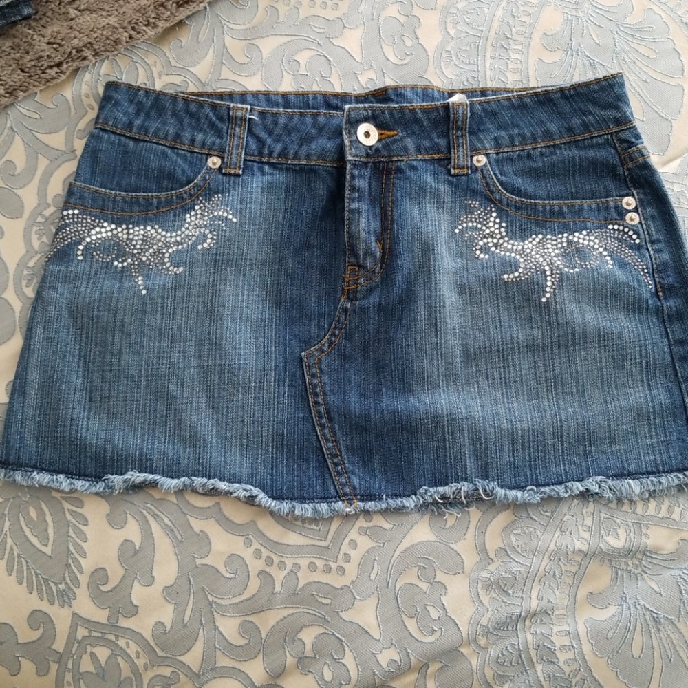 Jordache denim skirt